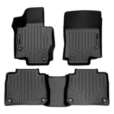 SMARTLINER - SMARTLINER SA0471/B0471 Front/Rear BLACK Floor Liners for Mercedes GLE-Class