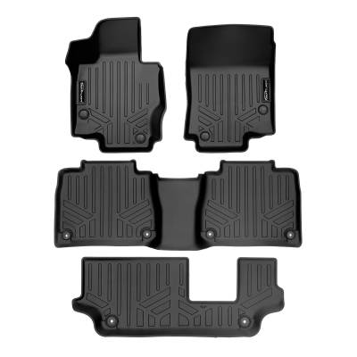 SMARTLINER - SMARTLINER Front/Rear BLACK Floor Liners for Mercedes GLE-Class