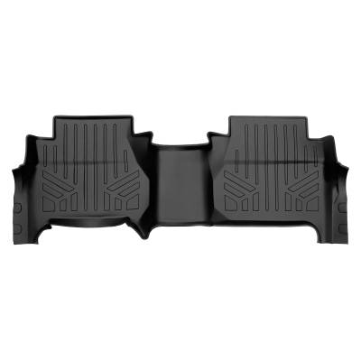 SMARTLINER - SMARTLINER SB0121 2nd Row BLACK Floor Liners for Frontier Crew
