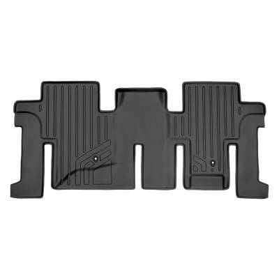 SMARTLINER - SMARTLINER SB0131 2nd Row BLACK Floor Liners for Pathfinder/QX60