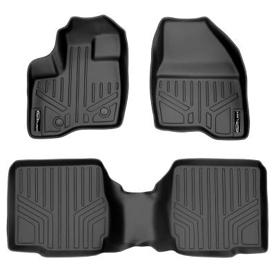 SMARTLINER - SMARTLINER SA0082/B0109 Front/Rear BLACK Floor Liners Ford Explorer