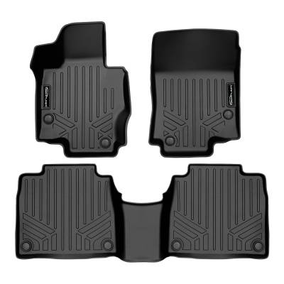 SMARTLINER - SMARTLINER SA0471/B0498 Front/Rear BLACK Floor Liners for Mercedes GLS-Class