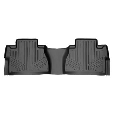 SMARTLINER - SMARTLINER SB0146 2nd Row BLACK Floor Liners for Tundra Dbl/CrewMax
