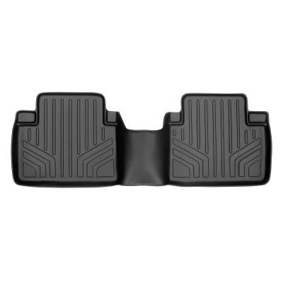 SMARTLINER - SMARTLINER SB0151 2nd Row BLACK Floor Liners for Nissan Rogue