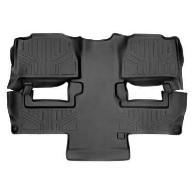 SMARTLINER - SMARTLINER SB0160 2nd Row BLACK Floor Liners Tahoe/Yukon