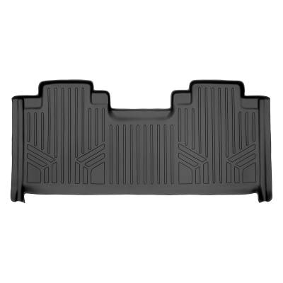 SMARTLINER - SMARTLINER SB0172 2nd Row BLACK Floor Liners for Super Duty/F150 Ext