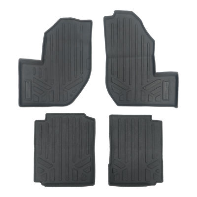 SMARTLINER - SMARTLINER Front/Rear BLACK Floor Liners for 21-25 Yamaha Wolverine RMAX