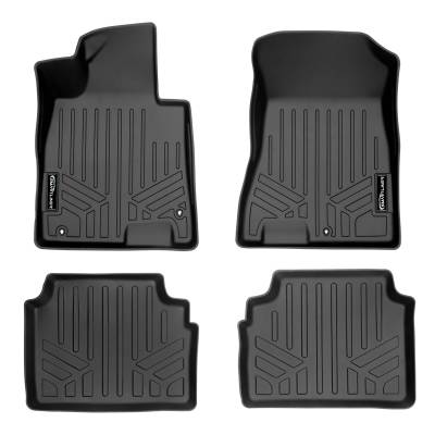 SMARTLINER - SMARTLINER SA0491/B0551 Front/Rear BLACK Floor Liners for Kia K5