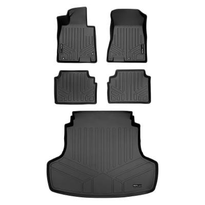 SMARTLINER - SMARTLINER SA0491/B0551/D0491 Front/Rear BLACK Floor Liners for Kia K5