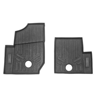 SMARTLINER - Smartliner UA0126 Front BlackFloor Liners for 20-23 Polaris General XP 1000
