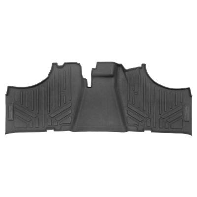 SMARTLINER - SMARTLINER UA0128 Front BLACK Floor Liners for 17-24 Kawasaki Mule PROFXT