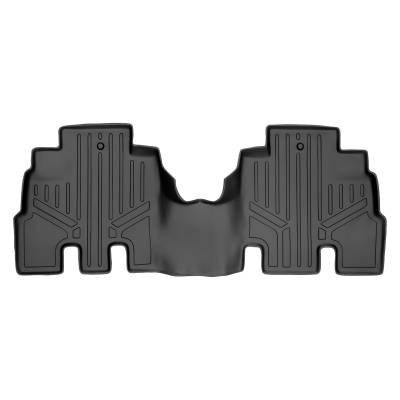 SMARTLINER - SMARTLINER SB0194 2nd Row BLACK Floor Liners for Wrangler JK 4DR