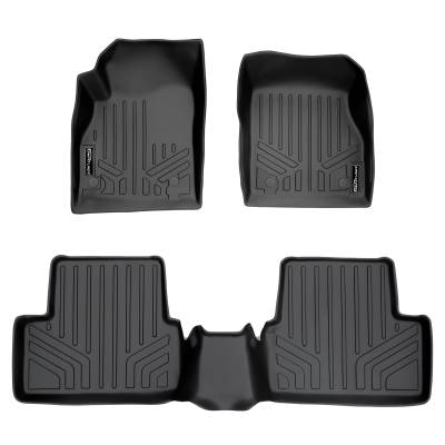 SMARTLINER - SMARTLINER SA0098/B0098 Front/Rear BLACK Floor Liners Chevy Cruze