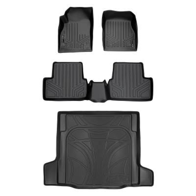 SMARTLINER - SMARTLINER SA0098/B0098/D0111 Front/Rear BLACK Floor Liners Chevy Cruze