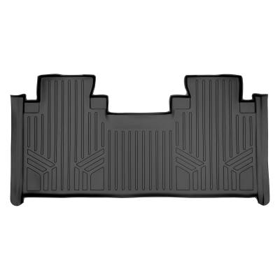 SMARTLINER - SMARTLINER SB0199 2nd Row BLACK Floor Liners for Ford Super Duty/F150 Ext