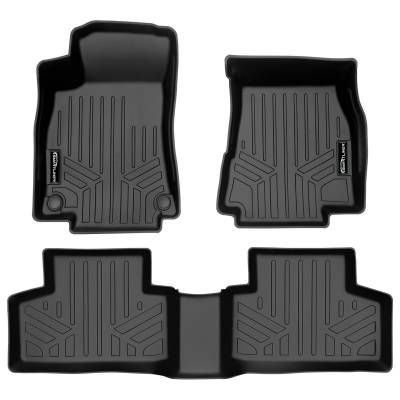 SMARTLINER - SMARTLINER SA0499/B0499 Front/Rear BLACK Floor Liners for Mercedes GLB-Class
