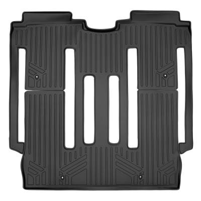 SMARTLINER - SMARTLINER SB0203 2nd Row Black Floor Liners for Kia Sedona