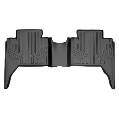 SMARTLINER - SMARTLINER SB0207 2nd Row BLACK Floor Liners for Tacoma Double