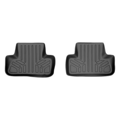 SMARTLINER - SMARTLINER SB0214 2nd Row BLACK Floor Liners for Audi Q5