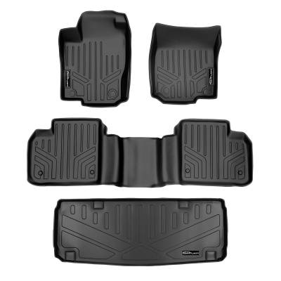 SMARTLINER - SMARTLINER SA0104/B0104/E0205 Front/Rear BLACK Floor Liners for Mercedes ML/GLS