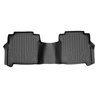 SMARTLINER - SMARTLINER SB0216 2nd Row BLACK Floor Liners for Titan/XD Crew