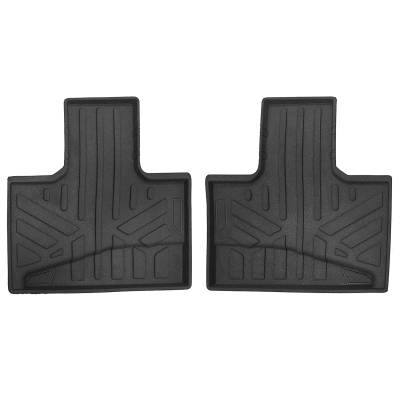 SMARTLINER - SMARTLINER UB0122 2nd Row BLACK Floor Liners for 19-25 Can-Am Commander