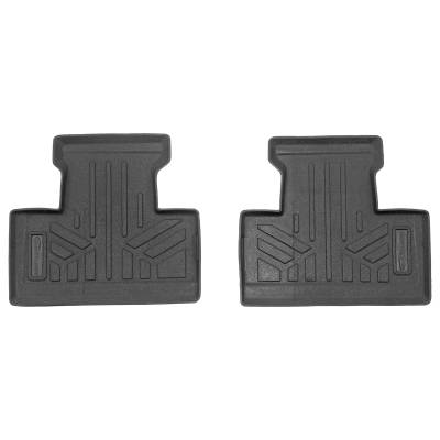 SMARTLINER - SMARTLINER UB0131 2nd Row BLACK Floor Liners for 19-23 Can-Am Maverick X3