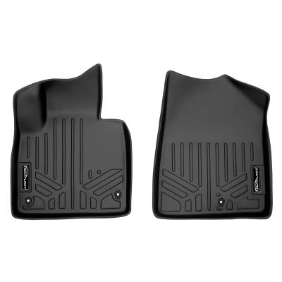 SMARTLINER - SMARTLINER SA0114 Front BLACK Floor Liners for Hyundai Santa Fe