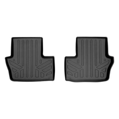 SMARTLINER - SMARTLINER SB0263 2nd Row BLACK Floor Liners for Compass/Patriot