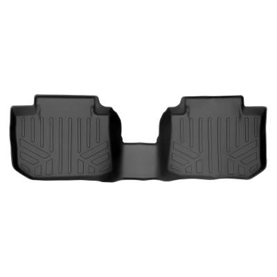 SMARTLINER - SMARTLINER SB0265 2nd Row BLACK Floor Liners for Impreza/Crosstrek