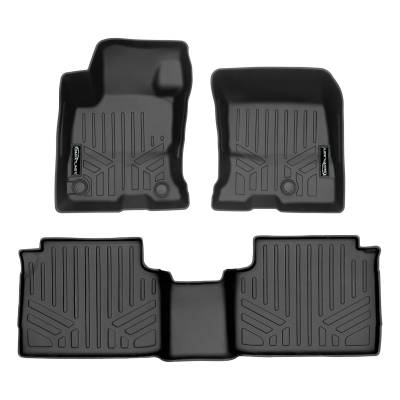 SMARTLINER - SMARTLINER SA0505/B0505 Front/Rear BLACK Floor Liners Ford Escape Hybrid
