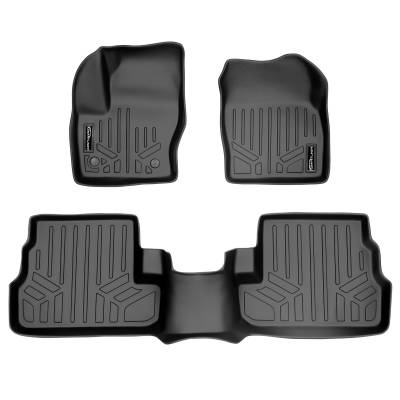 SMARTLINER - Smartliner SA0115/B0217 Front/Rear BlackFloor Liners for Lincoln MKC