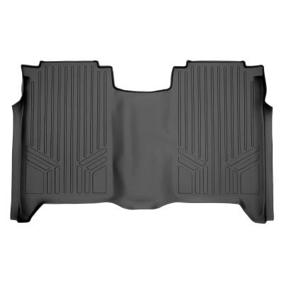 SMARTLINER - SMARTLINER SB0275 2nd Row BLACK Floor Liners for Titan Crew