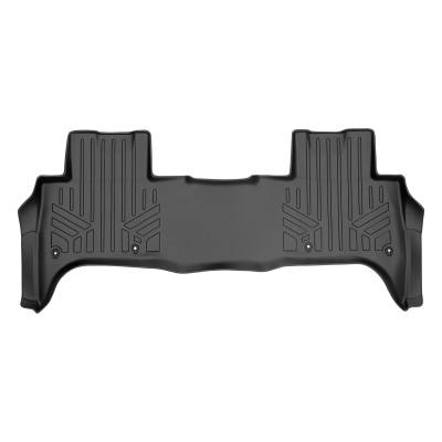 SMARTLINER - SMARTLINER SB0289 2nd Row BLACK Floor Liners for Range Rover Sport