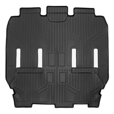 SMARTLINER - SMARTLINER SB0291 2nd Row BLACK Floor Liners for Chrysler Pacifica