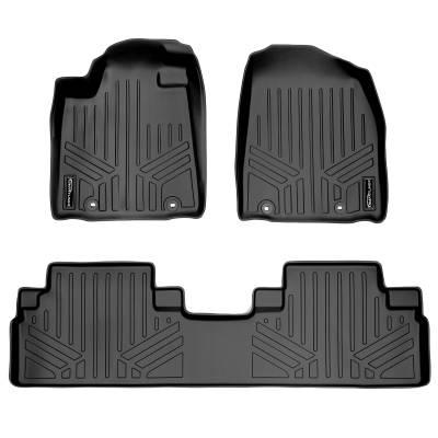 SMARTLINER - SMARTLINER SA0117/B0049 Front/Rear BLACK Floor Liners for Lexus RX