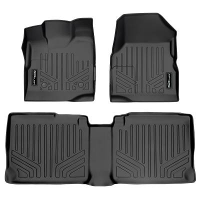 SMARTLINER - SMARTLINER SA0119/B0070 Front/Rear BLACK Floor Liners Equinox/Terrain
