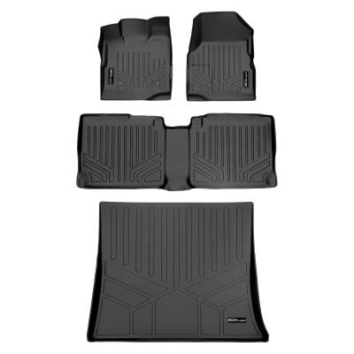 SMARTLINER - SMARTLINER SA0119/B0070/D0070 Front/Rear BLACK Floor Liners Equinox/Terrain