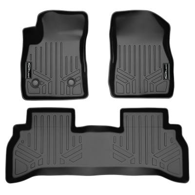 SMARTLINER - SMARTLINER SA0511/B0520 Front/Rear BLACK Floor Liners Trailblazer