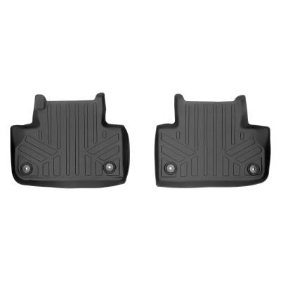 SMARTLINER - SMARTLINER SB0312 2nd Row BLACK Floor Liners for Audi Q5