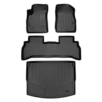 SMARTLINER - SMARTLINER SA0511/B0520/D0520 Front/Rear BLACK Floor Liners Trailblazer