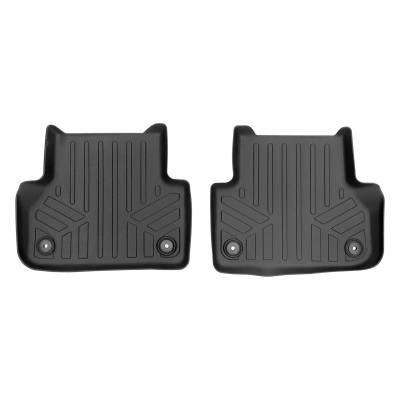 SMARTLINER - SMARTLINER SB0313 2nd Row BLACK Floor Liners for Audi A5