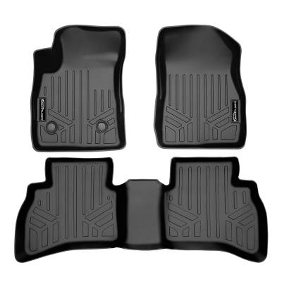 SMARTLINER - SMARTLINER SA0511/B0530 Front/Rear BLACK Floor Liners Trailblazer