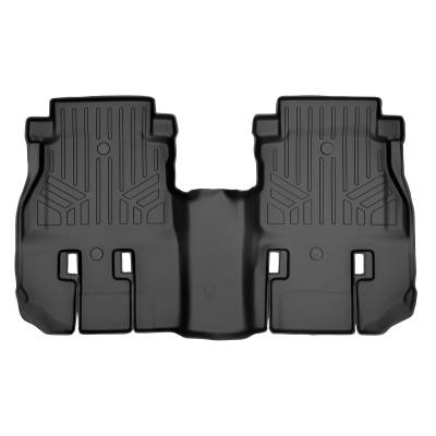 SMARTLINER - SMARTLINER SB0316 2nd Row BLACK Floor Liners for Wrangler JL 4DR