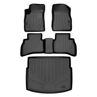 SMARTLINER - SMARTLINER SA0511/B0530/D0521 Front/Rear BLACK Floor Liners Trailblazer