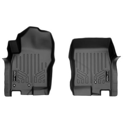 SMARTLINER - SMARTLINER SA0121 Front BLACK Floor Liners for Nissan Frontier