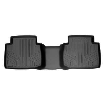 SMARTLINER - SMARTLINER SB0330 2nd Row BLACK Floor Liners for Toyota Camry