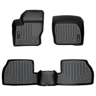 SMARTLINER - SMARTLINER SA0122/B0122 Front/Rear BLACK Floor Liners Ford Focus
