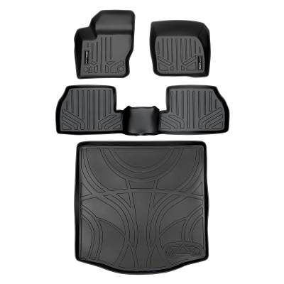 SMARTLINER - SMARTLINER SA0122/B0122/D0122 Front/Rear BLACK Floor Liners Ford Focus