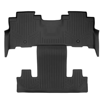 SMARTLINER - SMARTLINER SB0350 2nd Row BLACK Floor Liners Expedition/Navigator